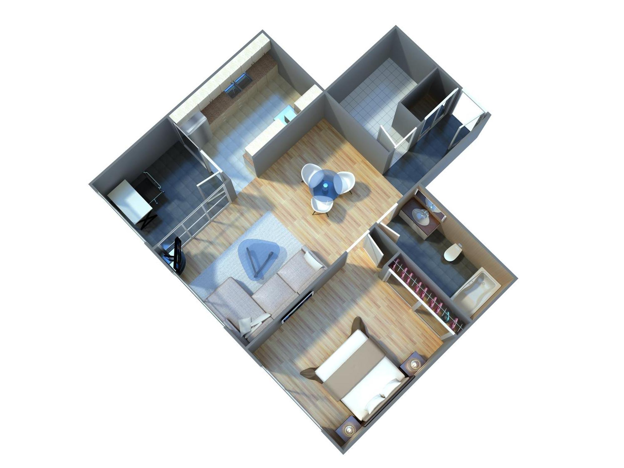 Carmana Hotel & Suites Vancouver Rom bilde